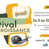 5-10 juin 2023 - Festival de la décroissance à Québec