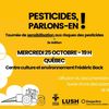 [PASSÉ] 25.10.2023 - Pesticides, parlons-en! : Panel et diffusion d'un documentaire