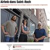 La Ville de Québec serre la vis à Airbnb dans Saint-Roch (Le Journal de Québec, 3.10.2023)