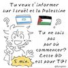 Tu veux t'informer sur Israël et la Palestine ? (BD d'introduction)
