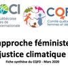 Une approche féministe à la justice climatique