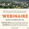 WEBINAIRE : Rapport aux savoirs des élu.es des petites municipalités québécoises