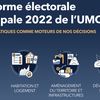 Plateforme électorale municipale 2022 de l'UMQ