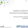 3e et dernière revue de presse sur le COVID et la transition du projet Chemins de transition