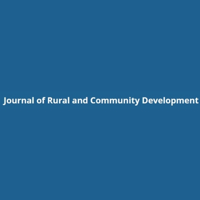 The Journal of Rural and Community Development (JRCD)
